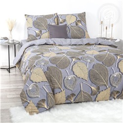 КПБ Золотые листья поплин Арт Дизайн