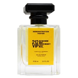 Tester Carolina Herrera 212 VIP For Women 60 ml экстра - стойкий