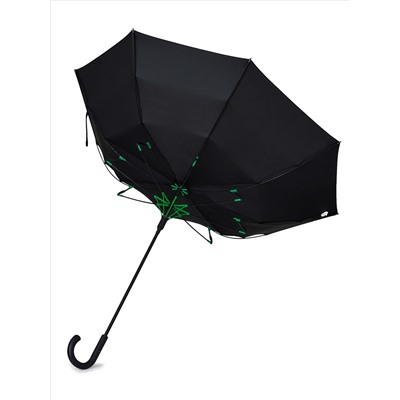 G844-01 Black (Черный) Зонт мужской трость автомат Fulton