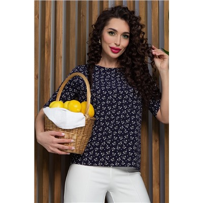 Блуза Джоан (синяя) Б13082-16М