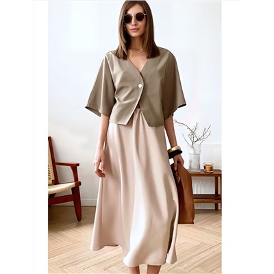 Блузка из плотного лиоцелла