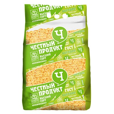 Честный Продукт Макароны РАКУШКИ гр.В в/с 5кг