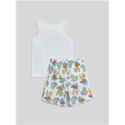 Набор детский для мальчиков ((1)майка и (2)шорты) Hercules