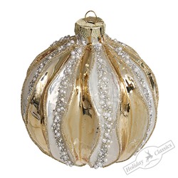 Шар "Звездный путь" (стекло) 10 см