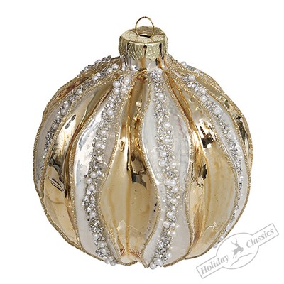 Шар "Звездный путь" (стекло) 10 см