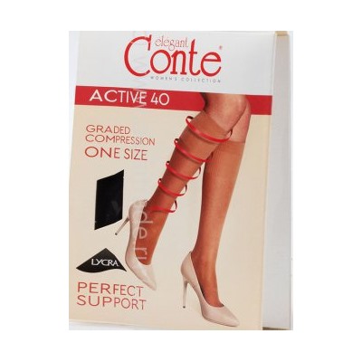 Гольфы женские Active 40 Conte [1пара] Дроп