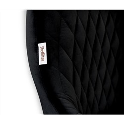 Стул полубарный SHT-ST38/S29-1
                        ночное затмение / хром лак