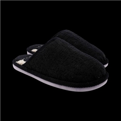 Тапочки домашние 10249-1 черные