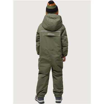 Комбинезон утеплённый для мальчика NIKASTYLE 8м2725 Хаки кешью Nikastyle