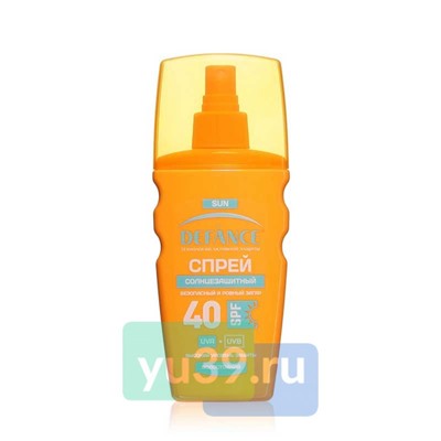 Бальзам-спрей DEFANCE для загара, SPF 40, 160 мл.