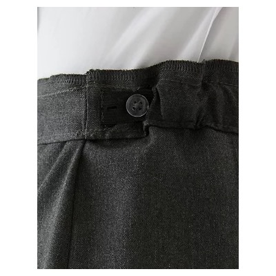 Girls' Longer Length School Skirt (2-16 Yrs)