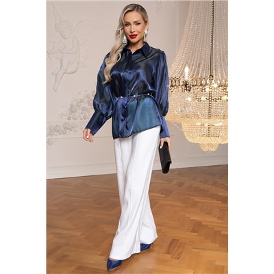 Блуза Вернисаж (сапфир) Б14317-34М