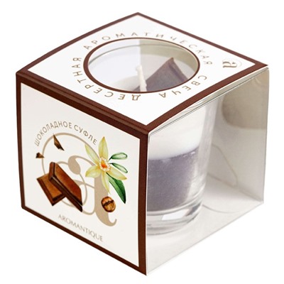 Свеча-десерт Aromantique Шоколадное суфле 60гр