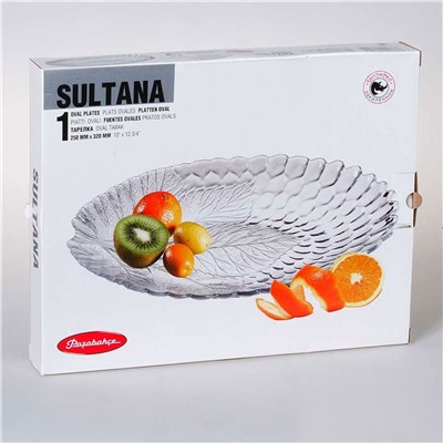 Тарелка из закаленного стекла 250х320мм SULTANA 10293В