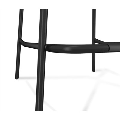 Стул полубарный SHT-ST42-1/S29-1
                        кофейный трюфель / черный муар