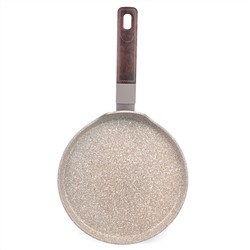 СКОВОРОДА БЛИННАЯ С АНТИПРИГАРНЫМ ПОКРЫТИЕМ PFLUON MARBLE, 22*4,3 СМ