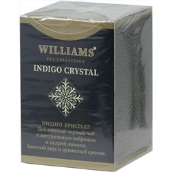 WILLIAMS. Crystal Indigo. С тимьяном и цедрой лимона 100 гр. карт.упаковка