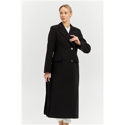 Пальто женское демисезонное 26895 (черный/рубчик)