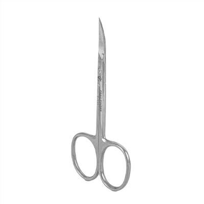 Frau Finger Ножницы маникюрные для кутикулы изогнутые / Classic FS-131SP, глянцевые, ручная заточка, 10 см