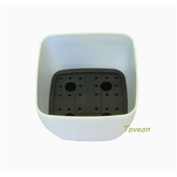 Кашпо LEIZISURE для цветов HG-3111A черный