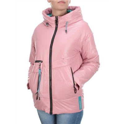 8256 PINK Куртка демисезонная женская BAOFANI (100 гр. синтепон)