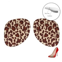 742164 Полустельки для обуви силиконовые, под стопу, 2шт, цвет МИКС