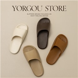 Summer slippers, footwear indoor, non-slip slide