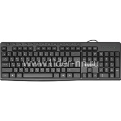 Клавиатура DEFENDER проводная Action HB-719 (черная)