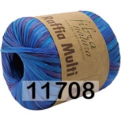 Пряжа Fibra Natura Raffia Multi