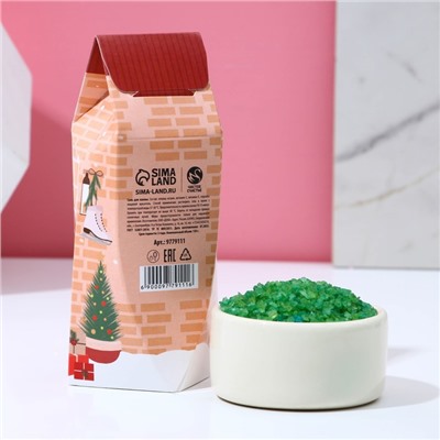 Соль для ванны «С Новым Годом!», 150 г, аромат яблока с корицей, Чистое счастье