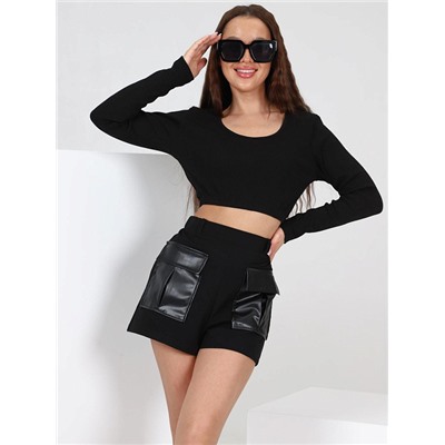 Шорты Марокен чёрный ИвК