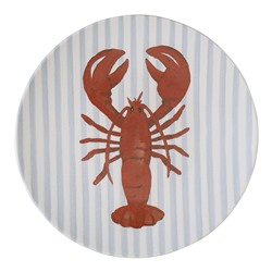 Набор из четырех тарелок Aquarium из коллекции Sea treasures, Ø21,5 см