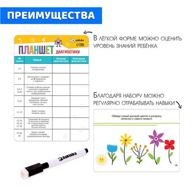 Развивающий набор «Нейротесты. Диагностика навыков ребёнка»