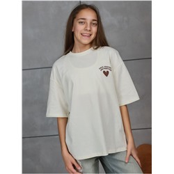 Футболка "Дружба" желтый Девочка