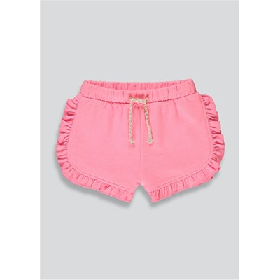 Girls Side Frill Shorts (9mths-6yrs)