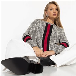 Туника с контрастным декором, Удар шиком