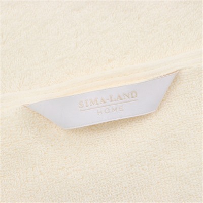 Полотенце махровое SL HOME: Floral "Айвори" 30х60 см, 100% хлопок, 550 г/м2