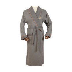 Халат Велюровый Мужской (XL) Pamira Antrasit Bay Xlarge Bornoz- EcoCotton