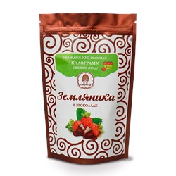 Земляника в шоколаде / 100 г / Сибирский кедр