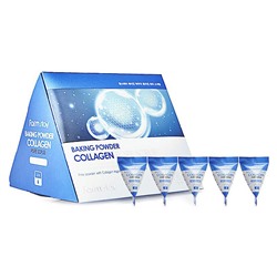 Скраб для лица FarmStay Baking Powder Collagen Pore Scrub Набор 25 шт