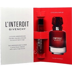 GIVENCHY L'INTERDIT ROUGE lady 1ml edp