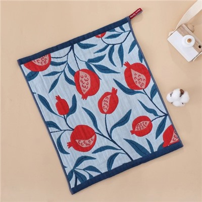 Zhiyang towel Korean Buddha jacquard four-layer cotton gauze large square towel wipe hand towel kitchen towel factory price wholesale