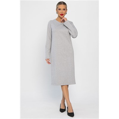 Платье трикотажное Лаурель (светло-серое) П14248-25М