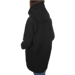 23-115 BLACK Куртка демисезонная женская (100 гр. синтепон)
