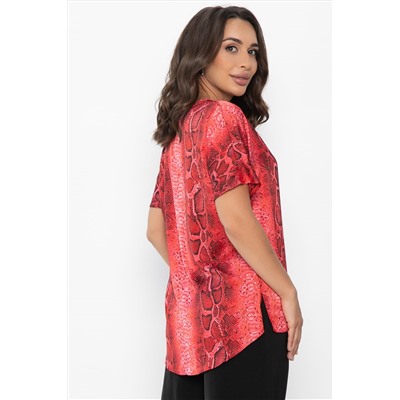 Блуза Морган (красная) Б14033-16М