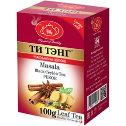 ТИ ТЭНГ. Масала (черный) 100 гр. карт.пачка