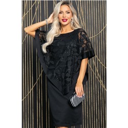 Платье Твой выход (черное) П14585-7М