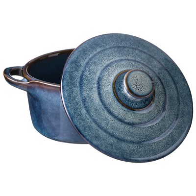 ГОРШОЧЕК ДЛЯ ЗАПЕКАНИЯ REACTIVE BLUE 18,5*14,5*6,5/10СМ 600 МЛ