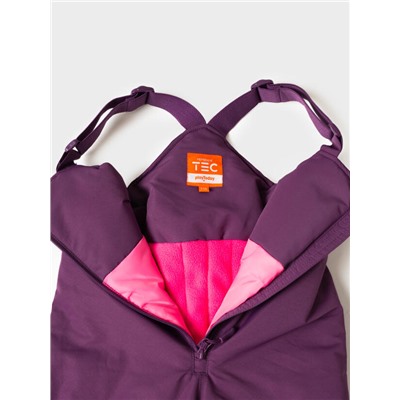 Комплект зимний для девочки: куртка, полукомбинезон