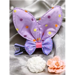 Зажим для волос детский "Уточка с ушками" УТ6 модель 3